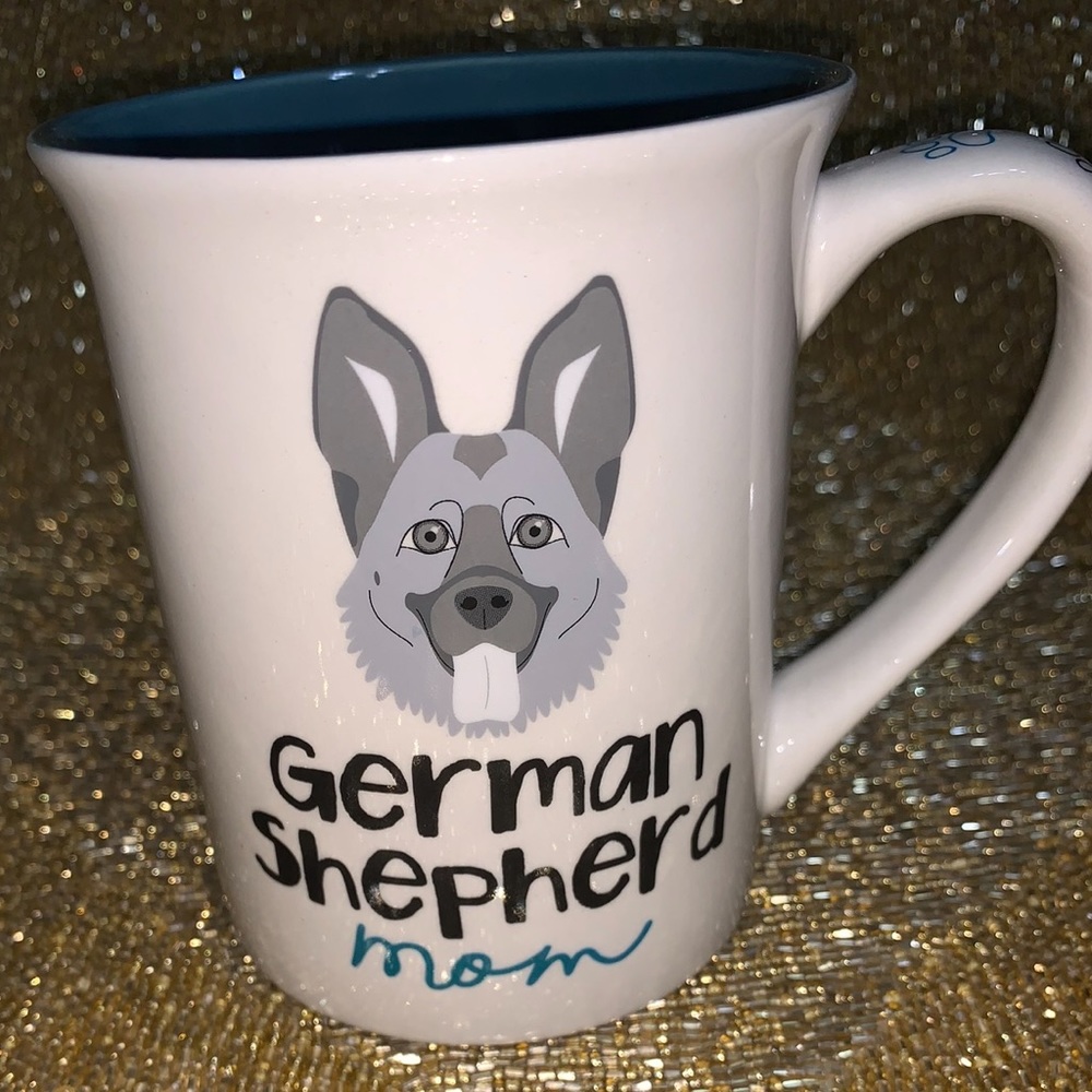 German Shepard Mom I love my Dog Ceramic Coffee Mug New